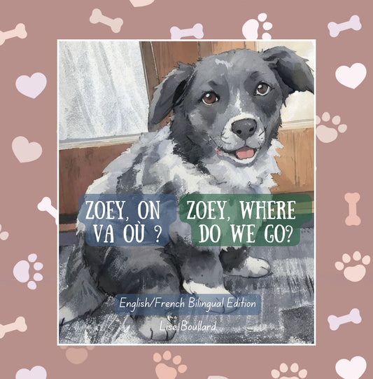 Zoey, on va où ?: Édition bilingue français-anglais / French-English Bilingual Edition