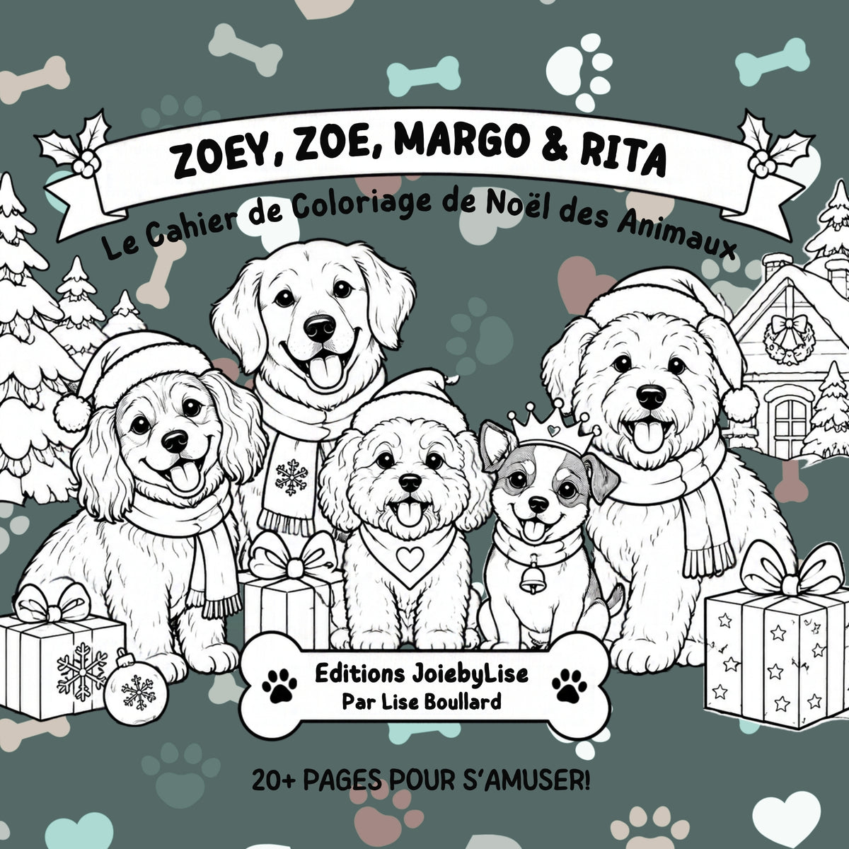 Le Grand Festin de Noël: Album de Coloriage de Noël pour Enfants