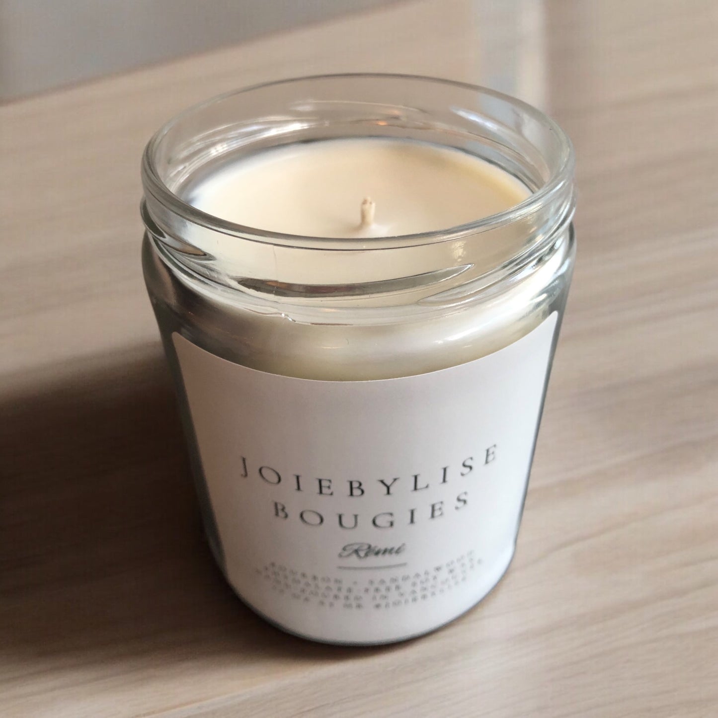 13 oz Remi Soy Wax Bougie - Bourbon + Sandalwood