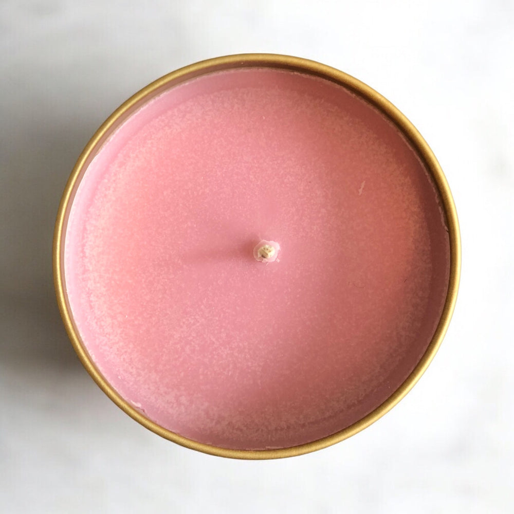 3 oz Soy Wax Bougie - Weekend à Paris, Tobacco-Oud-Vanilla