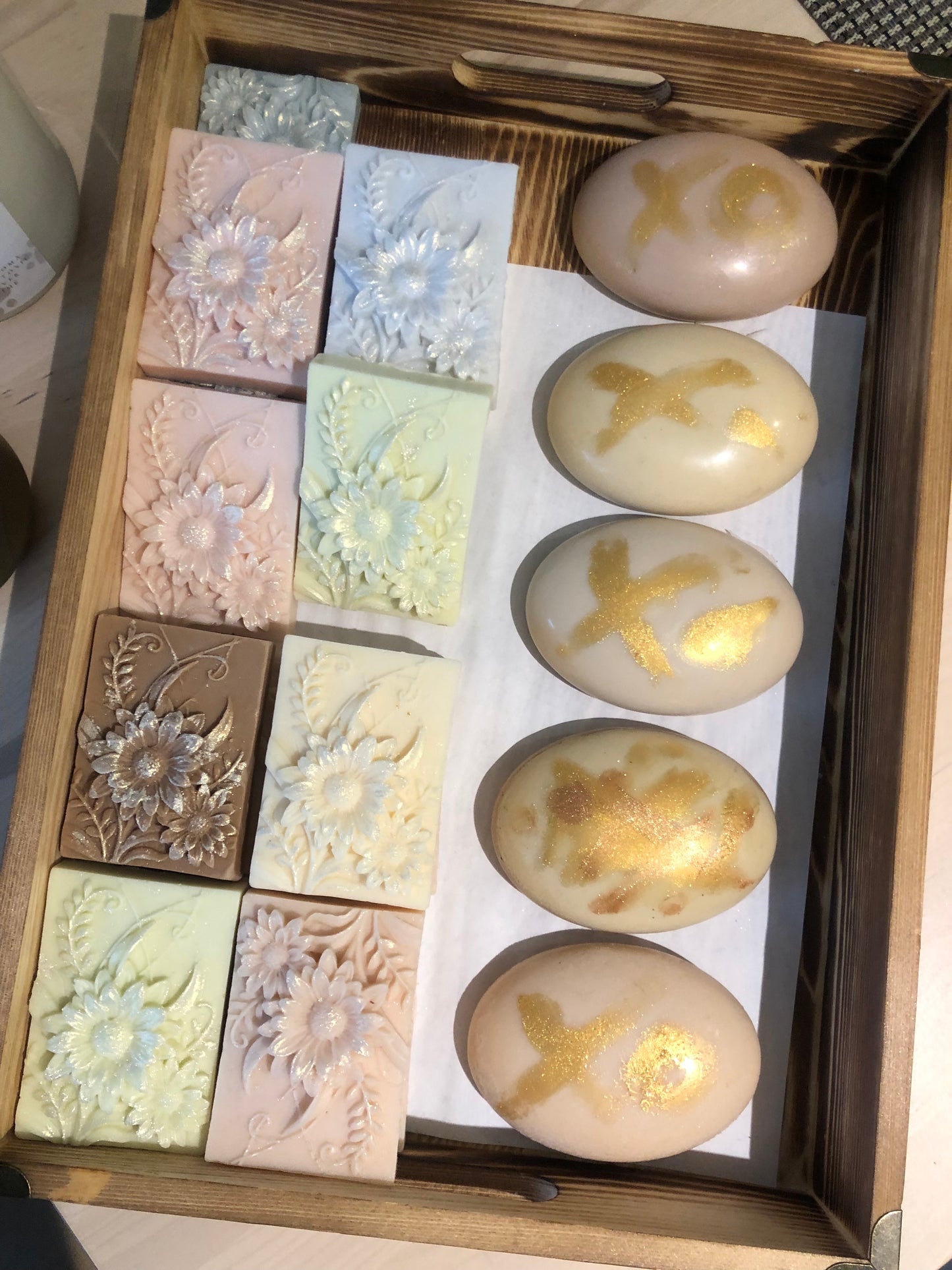 Shea Butter Art Soap - Savon au beurre de karité