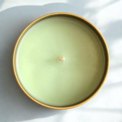 3 oz Soy Wax Crème de Menthe Bougie - Peppermint Vanilla