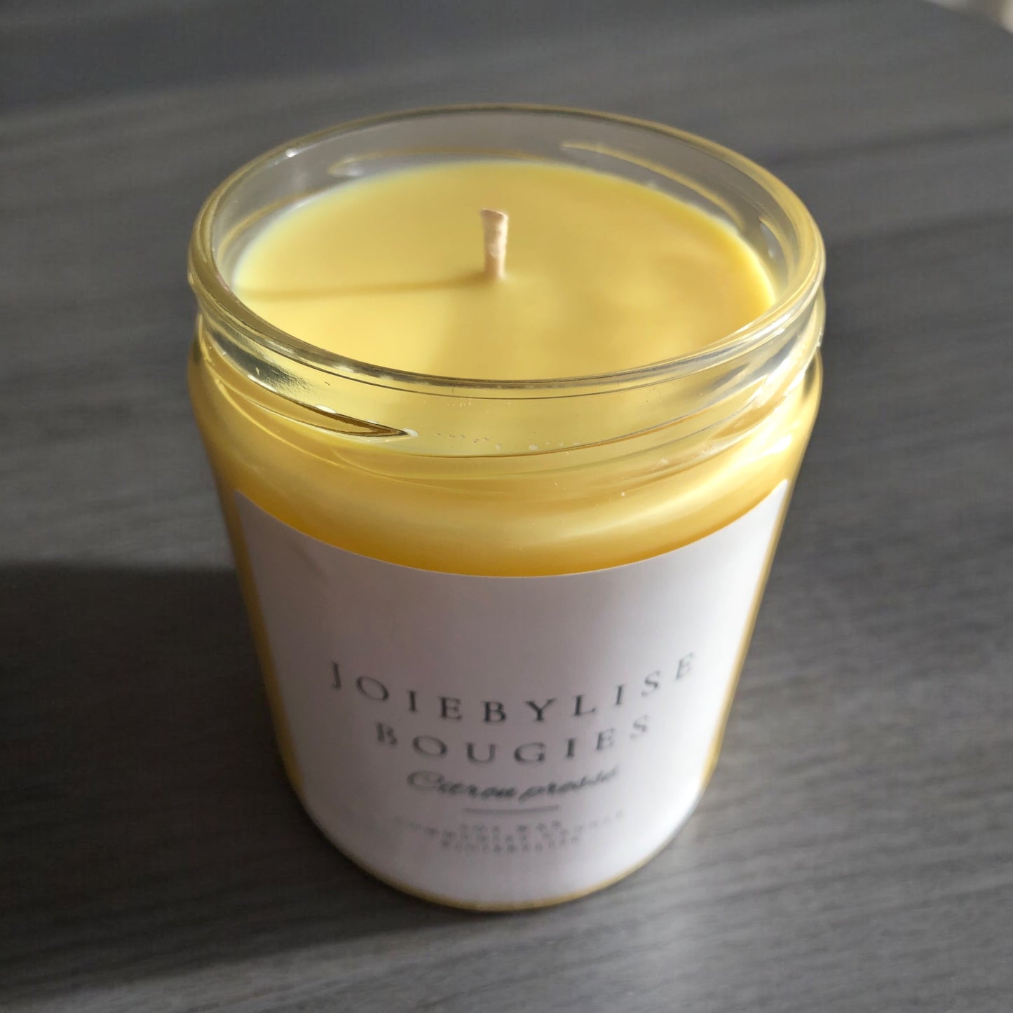 Soy Wax Bougie - Citron Pressé