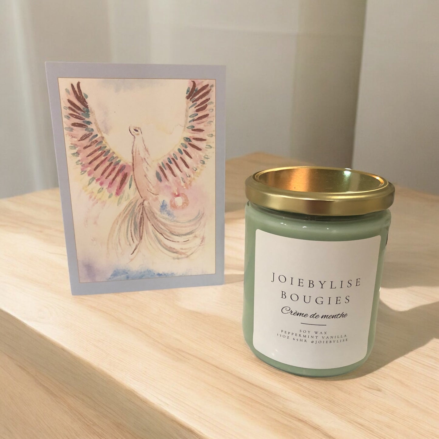 Card + Candle Gift Set