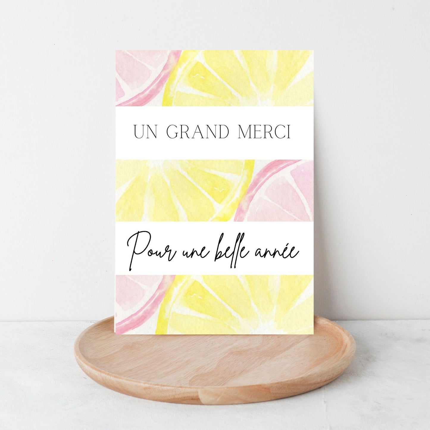 Merci prof - Thank you teacher